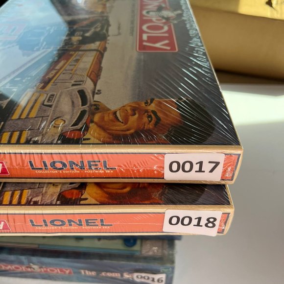 Vintage Monopoly Lionel Board Game‎ Collector's Edition Postwar ERA Sealed - Picture 8 of 8